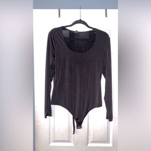 Express black body suit